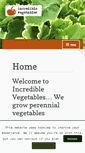 Mobile Screenshot of incrediblevegetables.co.uk